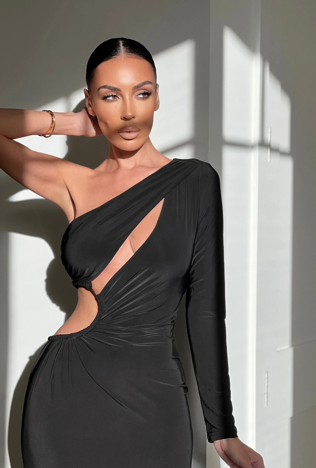 Noir Jorgia Keyhole Dress 1 Noir Jorgia Keyhole Dress