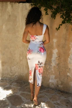 Ivory Crystalline Floral Midi Dress 19 Ivory Crystalline Floral Midi Dress -Trendify Store CHIFFON2023 25 scaled