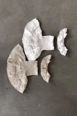 White Emily Ruffled Skirt Set -Trendify Store EMILYSET 01 61df9b42 a017 4e1a 9359 f81d03824e26