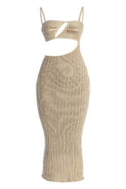 Beige Coastal Escape Dress -Trendify Store IMG 0018copy