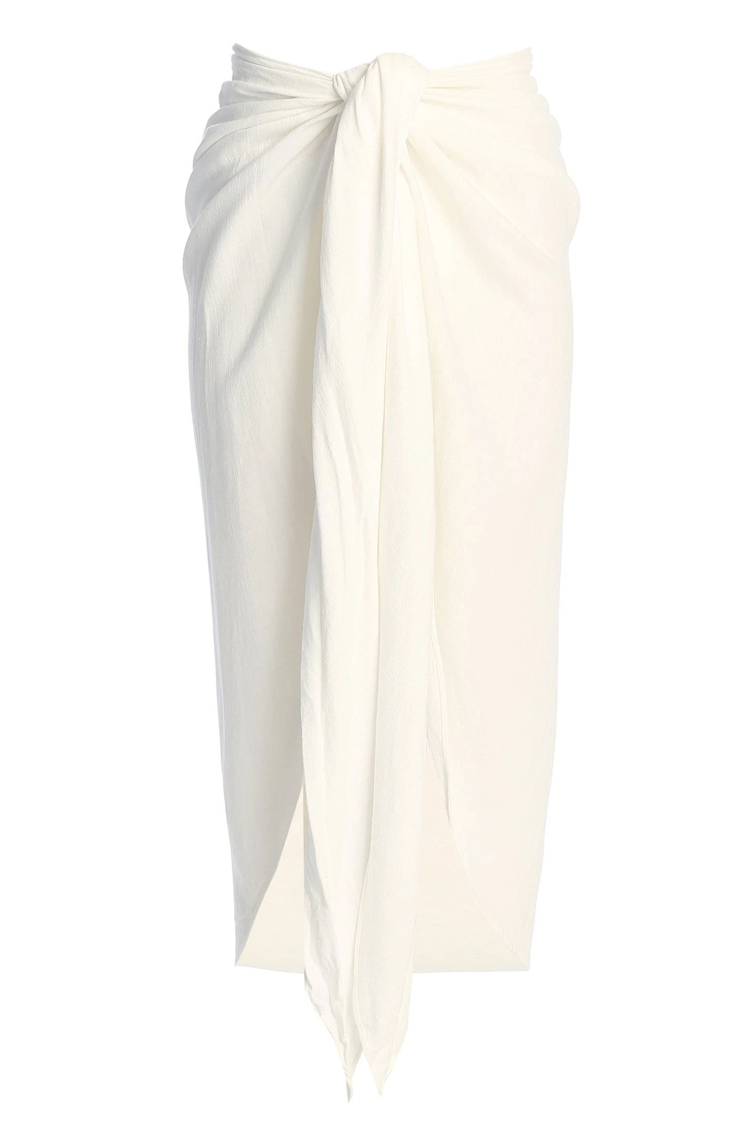 White Saylor Linen Sarong 3 White Saylor Linen Sarong - Image 3