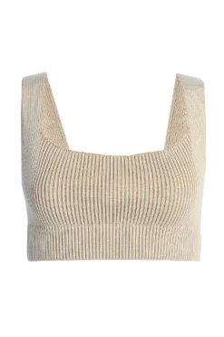 Taupe/White Jodie Ribbed Top 11 Taupe/White Jodie Ribbed Top -Trendify Store IMG 1464copy