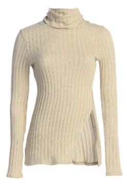 Natural One Call Away Ribbed Turtleneck Top 17 Natural One Call Away Ribbed Turtleneck Top -Trendify Store IMG 3643copy