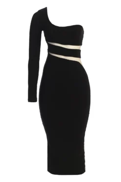 Noir Chase The Night One Shoulder Dress -Trendify Store IMG 3657copy