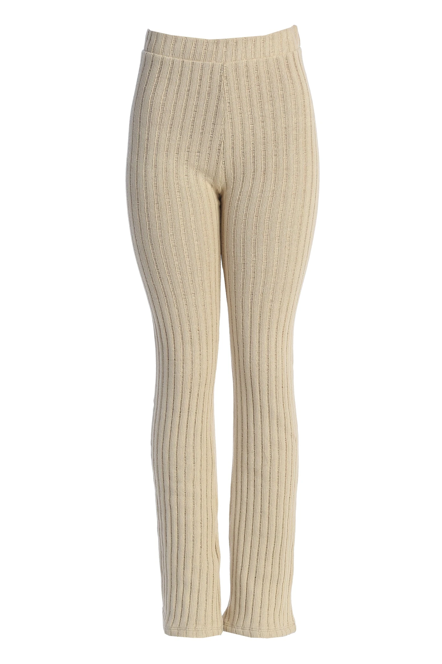 Natural Better Together Ribbed Pants 2 Natural Better Together Ribbed Pants - Image 2
