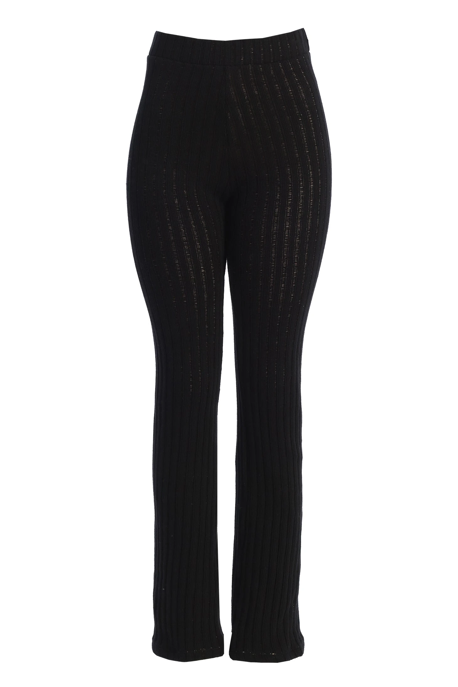 Black Better Together Ribbed Pants 2 Black Better Together Ribbed Pants - Image 2