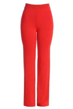 Jluxbasix Red Not So Yoga Pants -Trendify Store IMG 5583copy