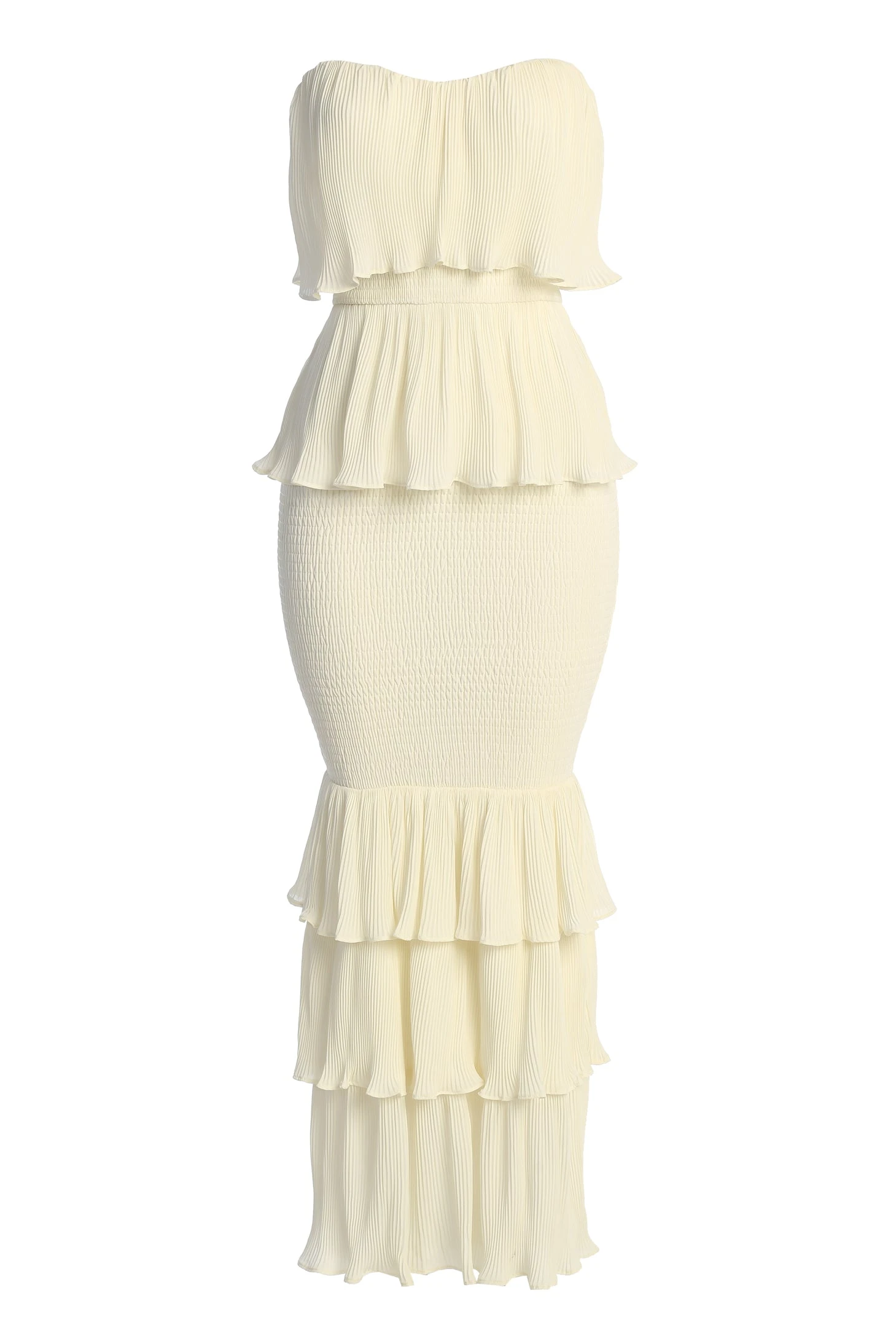 Ivory Casa Blanca Ruffle Dress 5 Ivory Casa Blanca Ruffle Dress - Image 5