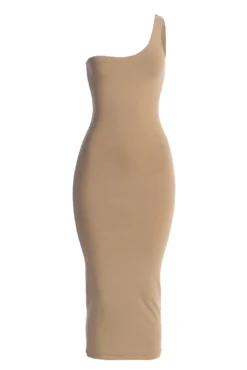 Beige Zuzanna Cutout Dress -Trendify Store IMG 8048copy
