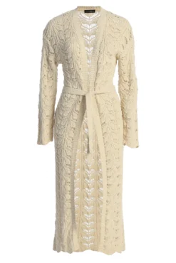 Buttercream Lost At Sea Crochet Duster -Trendify Store IMG 9409copy