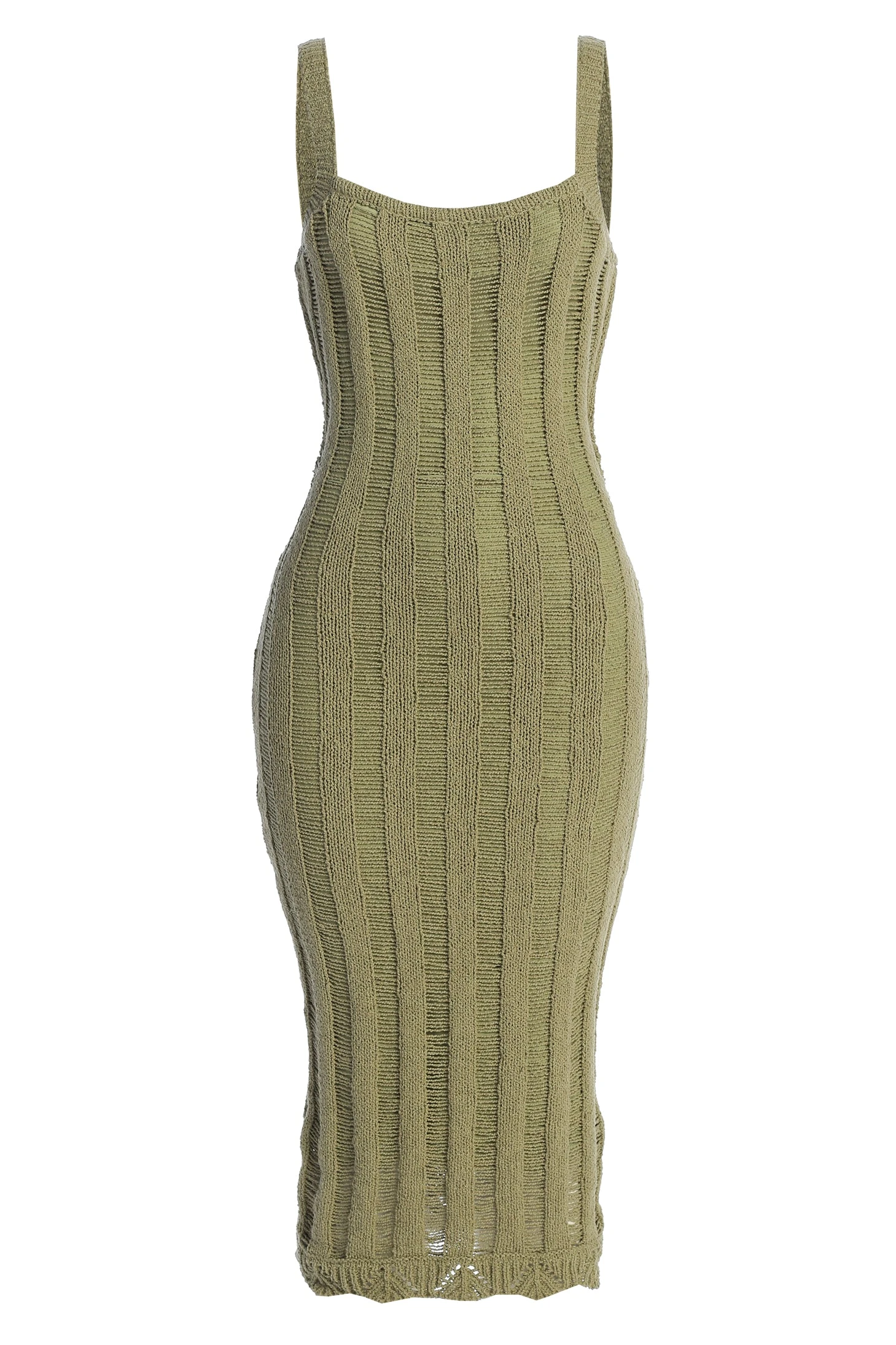 Moss Fine Knit Midi Dress 3 Moss Fine Knit Midi Dress - Image 3