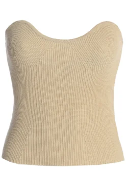 Beige Good Life Tube Top -Trendify Store IMG 9706copy