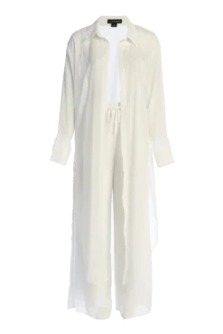 White Pacific 2-Piece Pant Set 22 White Pacific 2-Piece Pant Set -Trendify Store IMG 9861copy