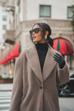 Acorn Chelsie Longline Coat -Trendify Store ITSALIFESTYLE2022 49