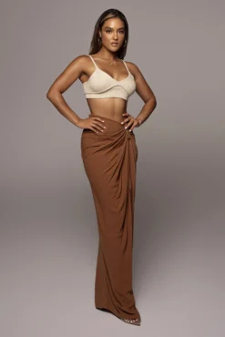 Pecan Noelia Linen Slit Skirt 17 Pecan Noelia Linen Slit Skirt -Trendify Store JULY8LINEN 3 872839ef 47dd 4b00 9677 fdbf1692edb5