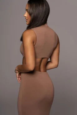 Pecan Til Sunrise Midi Dress -Trendify Store PRODUCT AUG102022 104