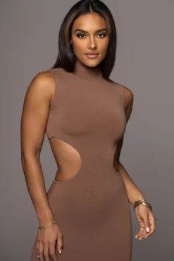 Pecan Til Sunrise Midi Dress -Trendify Store PRODUCT AUG102022 105