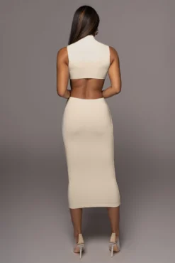 Buttercream Til Sunrise Midi Dress -Trendify Store PRODUCT AUG102022 110