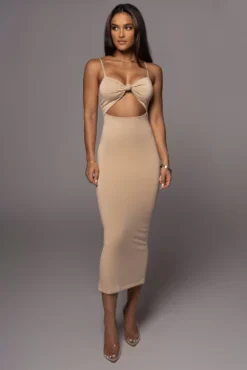 Beige Midnight Memories Midi Dress 18 Beige Midnight Memories Midi Dress -Trendify Store PRODUCT AUG102022 195