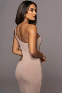 Beige Zuzanna Cutout Dress -Trendify Store PRODUCT AUG102022 32