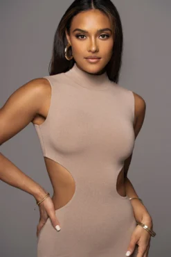 Beige Til Sunrise Midi Dress -Trendify Store PRODUCT AUG102022 89