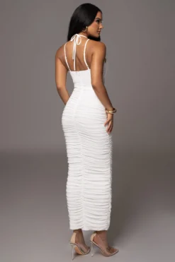 White Elite Mesh Maxi Dress 18 White Elite Mesh Maxi Dress -Trendify Store PRODUCT AUG152023 ASAP 15 scaled