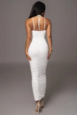 White Elite Mesh Maxi Dress 17 White Elite Mesh Maxi Dress -Trendify Store PRODUCT AUG152023 ASAP 16 scaled
