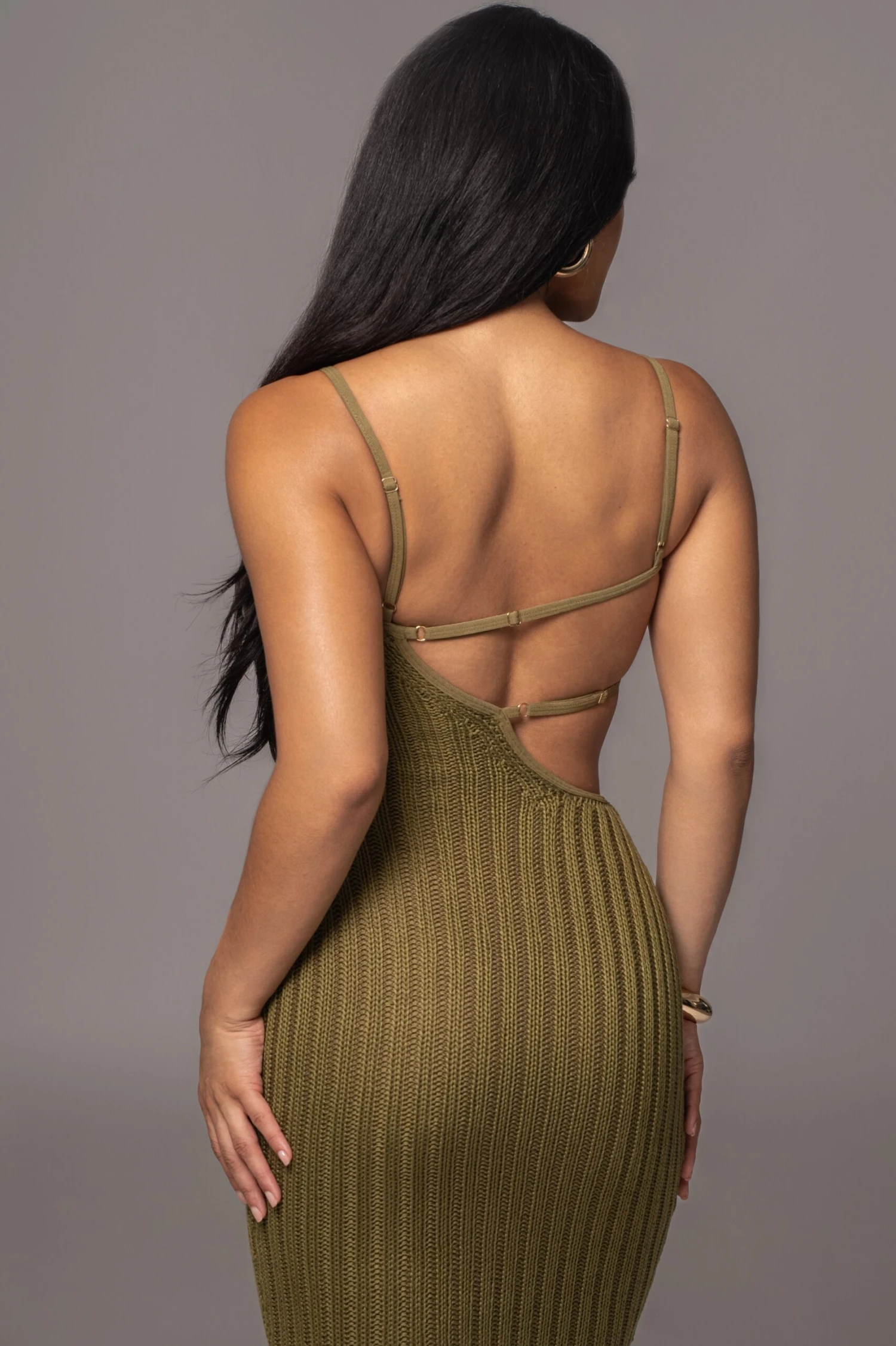 Olive Coastal Escape Dress 12 Olive Coastal Escape Dress - Image 12