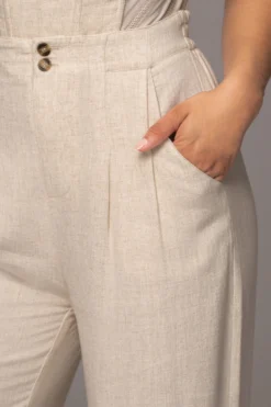 Beige Thea Linen Pants -Trendify Store PRODUCT AUG152023 AUGDROP2 33 scaled