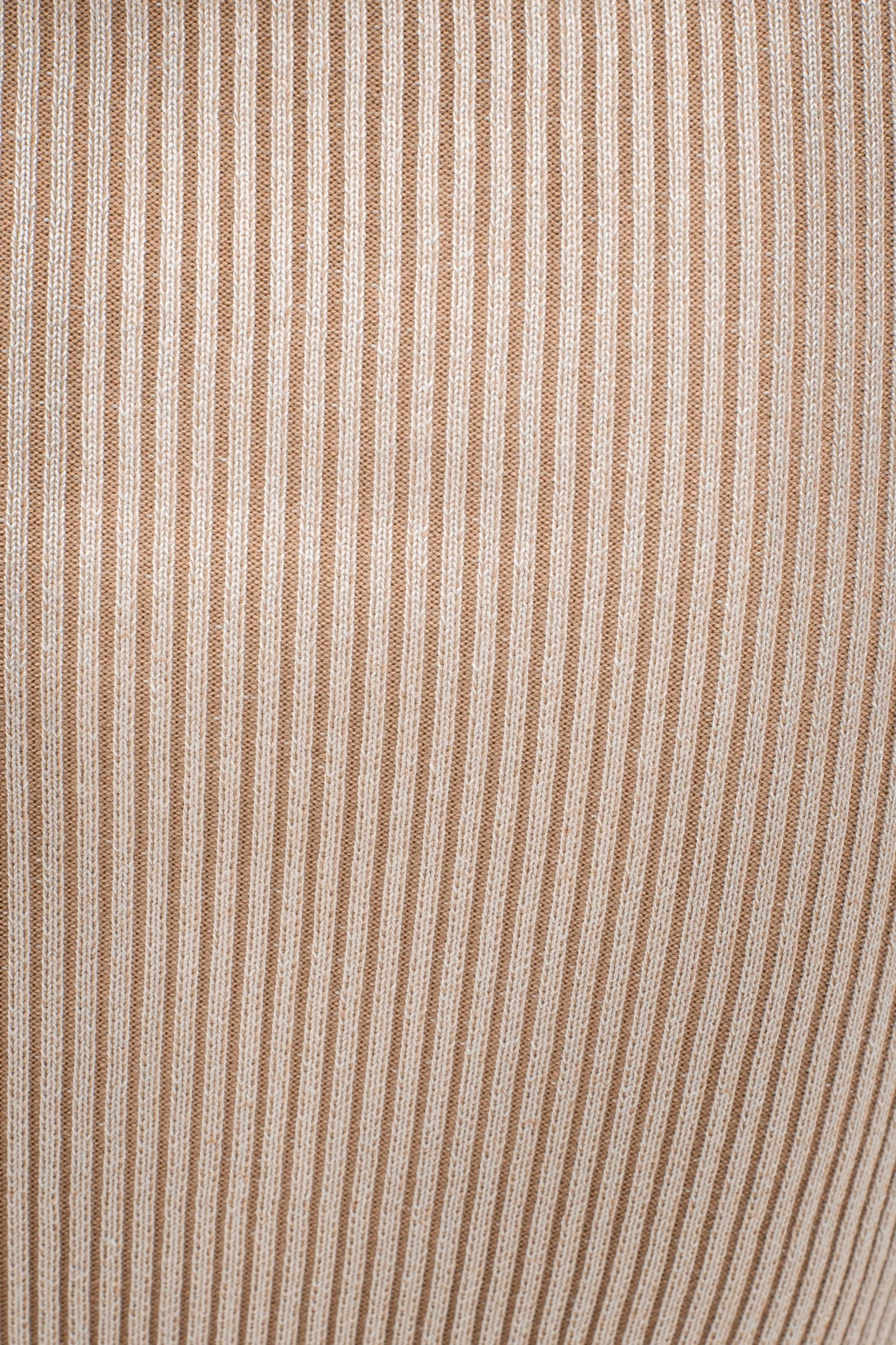 Taupe/White Jodie Ribbed Top 9 Taupe/White Jodie Ribbed Top - Image 9