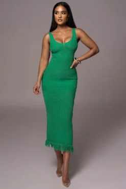 Green Ballari Crochet Knit Maxi Dress -Trendify Store PRODUCT AUG72023 ASAP 2 scaled