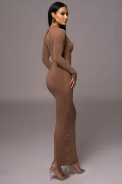 Pecan Break Away Maxi Dress -Trendify Store PRODUCT AUG72023 ASAP 47 scaled