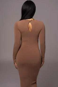 Pecan Break Away Maxi Dress -Trendify Store PRODUCT AUG72023 ASAP 50 scaled