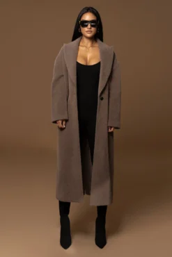 Acorn Chelsie Longline Coat -Trendify Store PRODUCT DEC122022 WINTER 200