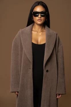 Acorn Chelsie Longline Coat -Trendify Store PRODUCT DEC122022 WINTER 210