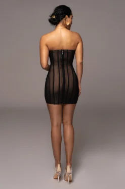 Noir Unapologetic Mini Dress -Trendify Store PRODUCT DEC302022 VDAY 61