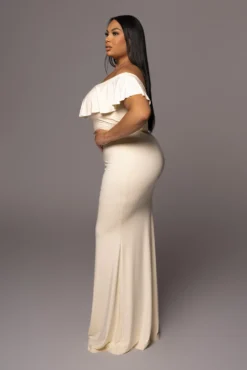 Buttercream Estelle Ruffled Maxi Dress -Trendify Store PRODUCT DEC32021 185