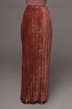 Rose Krisana Velvet High Slit Skirt -Trendify Store PRODUCT DEC92021 PART2 155