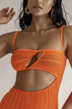 Orange Coastal Escape Dress 21 Orange Coastal Escape Dress -Trendify Store PRODUCT FEB132023 CROCHET 4 scaled