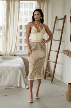 Cream Summer Bliss Crochet Set