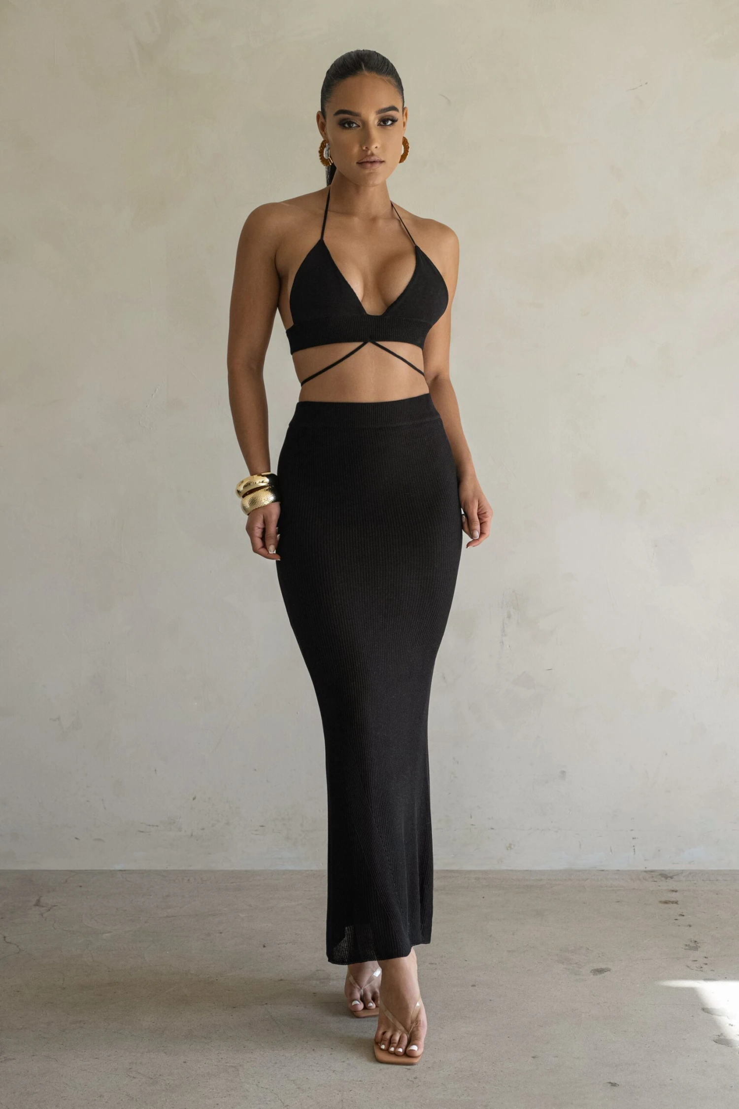 Noir Zurie 3-Piece Skirt Set 2 Noir Zurie 3-Piece Skirt Set - Image 2