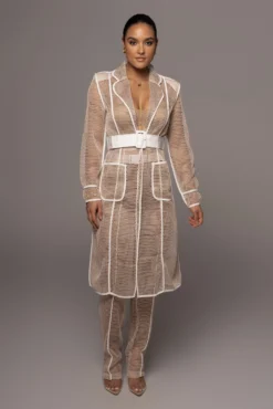 Tan/Tan Bexley Coat -Trendify Store PRODUCT FEB92022 184