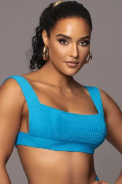 Blue Nikole Ribbed Skirt Set -Trendify Store PRODUCT JAN192023 62 scaled