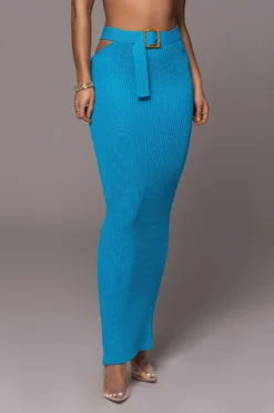 Blue Nikole Ribbed Skirt Set -Trendify Store PRODUCT JAN192023 65 scaled