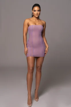 Purple Unapologetic Mini Dress