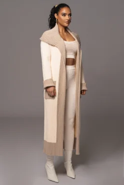 Ivory Carmela Rib Knit Cardigan -Trendify Store PRODUCT JAN192023 VDAY 33