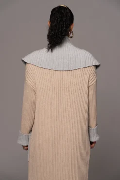 Sand Carmela Rib Knit Cardigan -Trendify Store PRODUCT JAN192023 VDAY 77