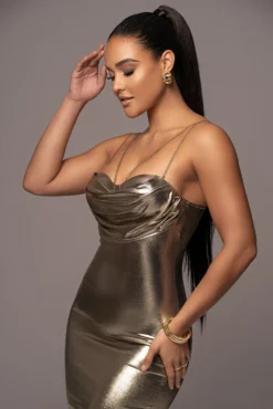 Light Gold Visions Of You Midi Dress 37 Light Gold Visions Of You Midi Dress -Trendify Store PRODUCT JAN52023 VDAY 9