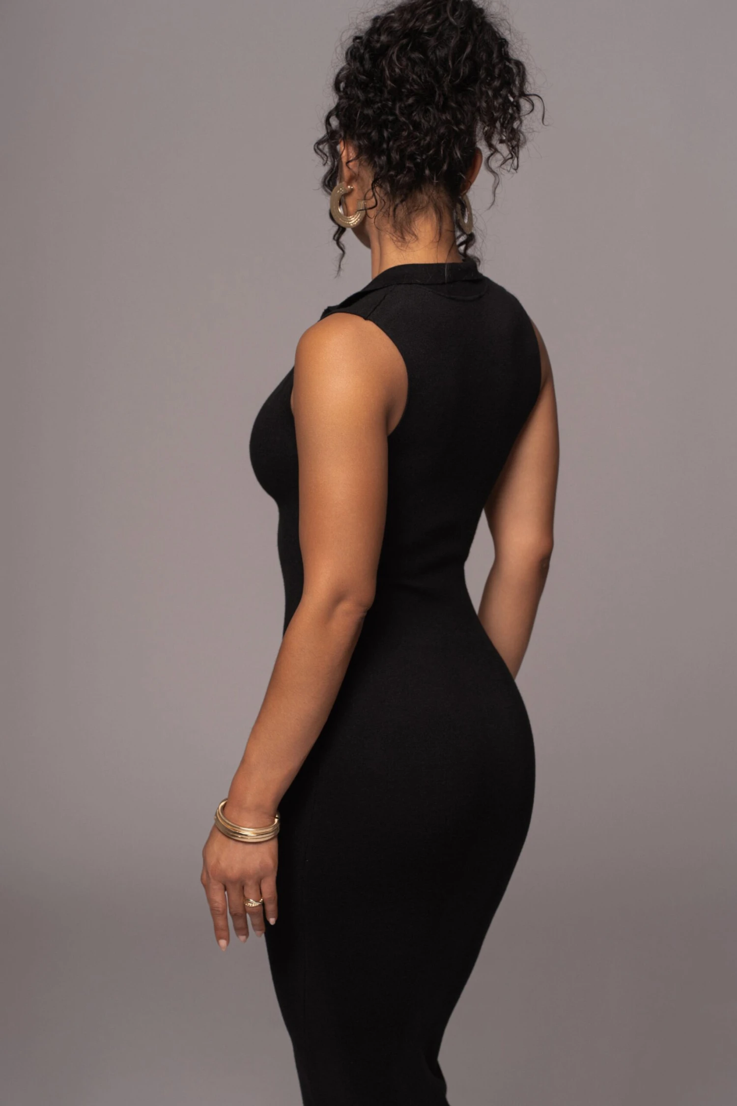 Black Never Better Midi Dress 8 Black Never Better Midi Dress - Image 8