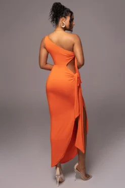 Tangerine Out Of Mind One Shoulder Dress 22 Tangerine Out Of Mind One Shoulder Dress -Trendify Store PRODUCT JUL112023 NEWARRIVALS 113 scaled